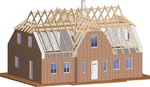 Holzbauplanung, Werkplanung, Dachkonstruktion, CNC-Abbund