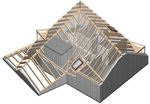 Dachstuhl Sonderkonstruktion, CAD / CAM Planung